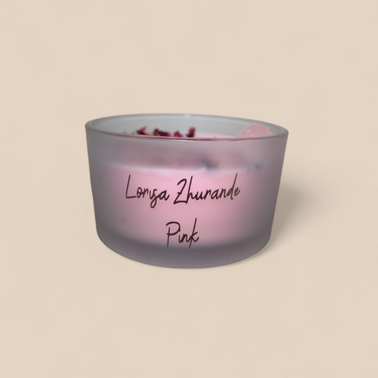 Pink (Rose) Bowl Candle 50cl